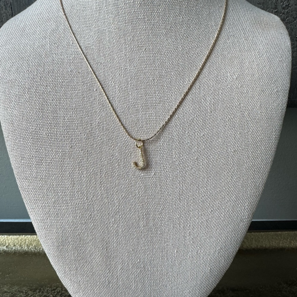 Thatch Initial Necklace - image 1